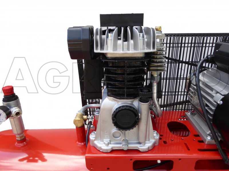 Fini Advanced MK 103-200-3 - Compresor de aire el&eacute;ctrico trif&aacute;sico de correa - Motor 3 HP - 200 L