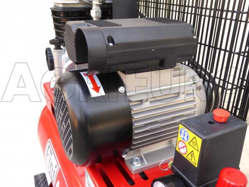 Fini MK 102 N 50 2M - Compresor de aire el&eacute;ctrico monof&aacute;sico de correa - Motor 2 HP - 50 L