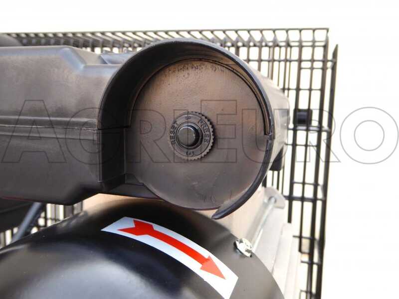Fini Advanced MK 102 N 90 2M - Compresor de aire el&eacute;ctrico monof&aacute;sico de correa - Motor 2 HP - 90 L