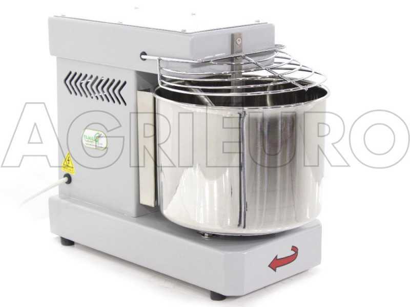 Famag IM 10/230 1 Velocidad Silver - Amasadora de espiral 10 kg