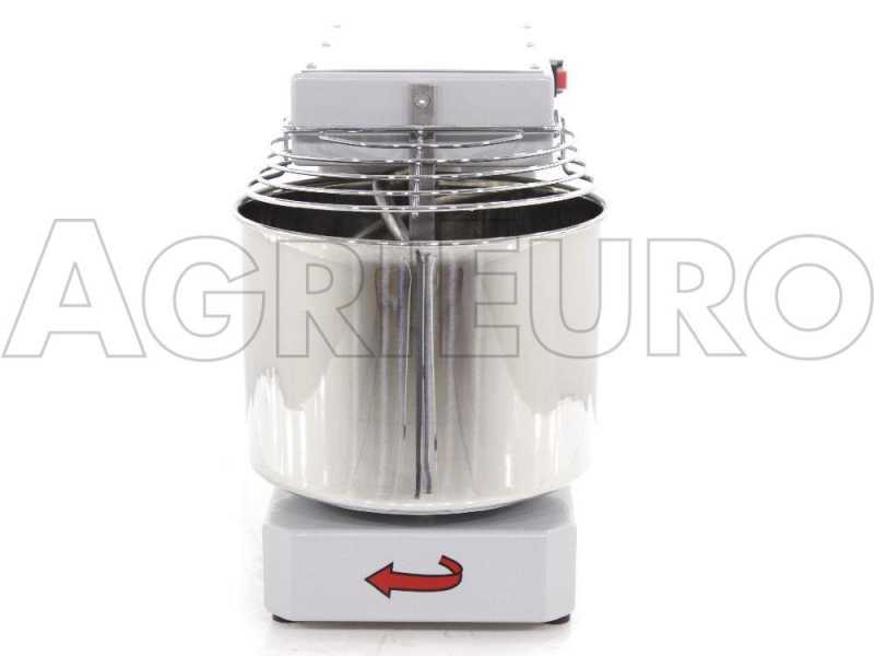 Famag IM 10/230 1 Velocidad Silver - Amasadora de espiral 10 kg