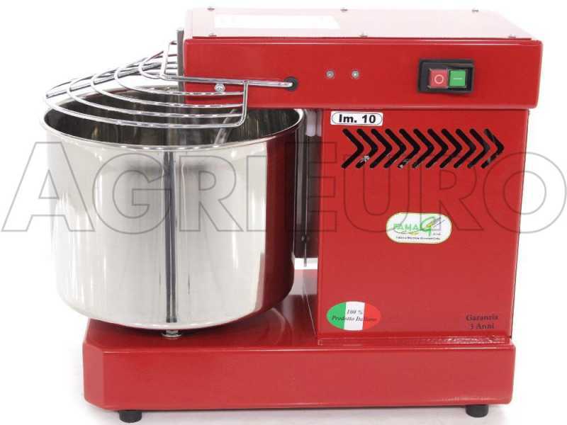 Famag IM 10/230 1 Velocidad Rojo - Amasadora de espiral 10 kg