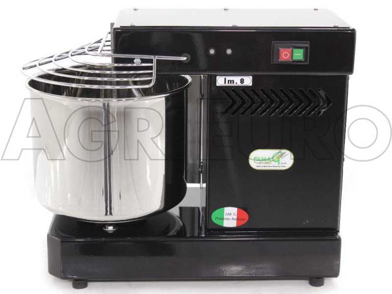Famag IM 8/230 1  Velocidad Negra - Amasadora de espiral 8 kg 