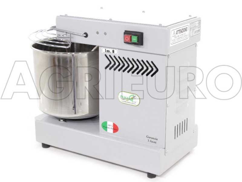 Famag IM 8/230 1 Velocidad Silver - Amasadora de espiral 8 kg