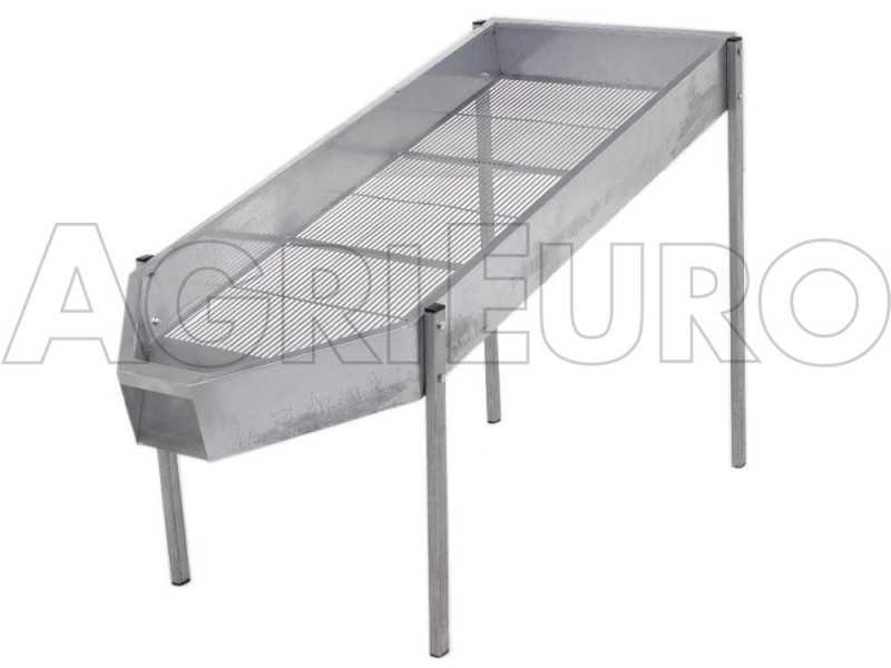 Deshojadora manual para aceitunas - De acero cincado