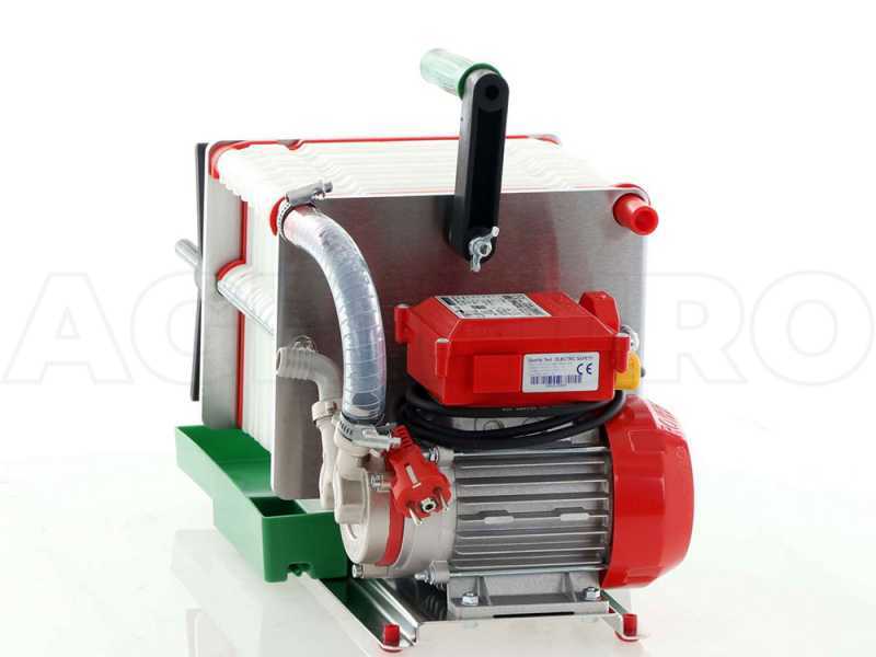 Rover Colombo 18 Inox - Filtro para vino de cartones y placas - Bomba para vino en Novax