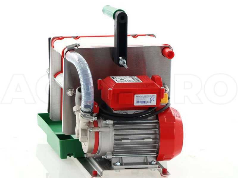 Rover Colombo 12 Inox - Filtro para vino de cartones y placas - Bomba para vino en Novax