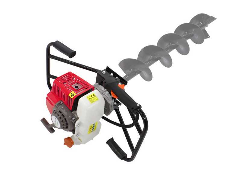 GeoTech EA 630 - Ahoyador de mezcla 2 tiempos - Broca no incluida