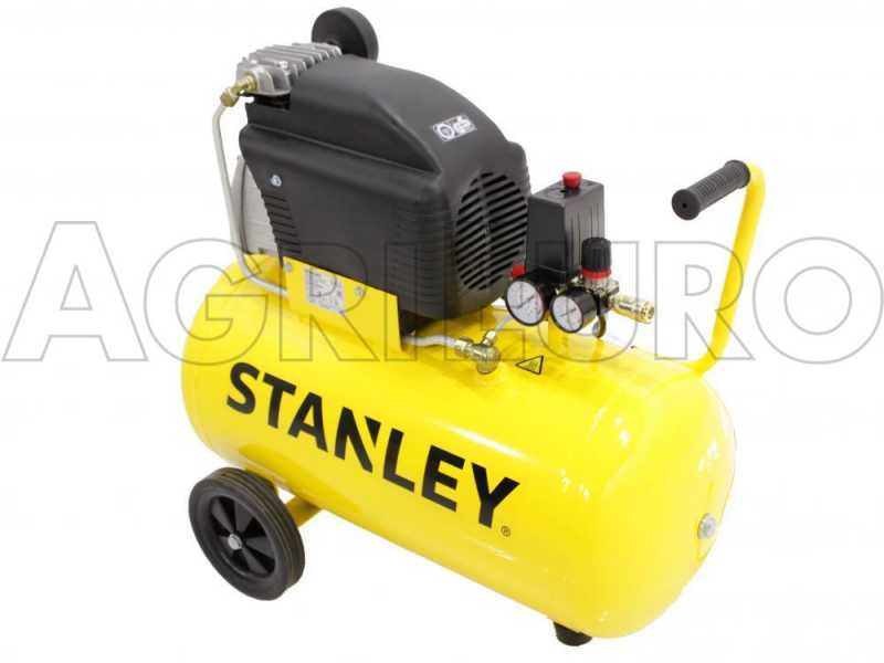 Stanley D210/8/50 - Compresor de aire el&eacute;ctrico con ruedas - motor 2 HP - 50 l