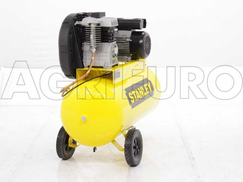 Stanley B 345/10/100 - Compresor de aire el&eacute;ctrico monof&aacute;sico de correa - Motor 3 HP - 100 L