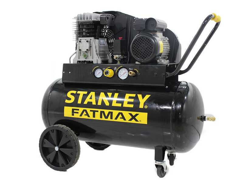 Stanley Fatmax B 255/10/100 - Compresor de aire el&eacute;ctrico monof&aacute;sico de correa - Motor 2 HP - 100 L