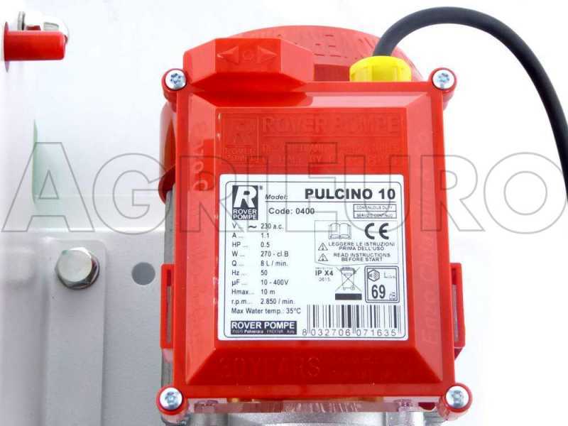 Rover Pulcino 10 - Filtro de cartones y placas - Bomba de bronce