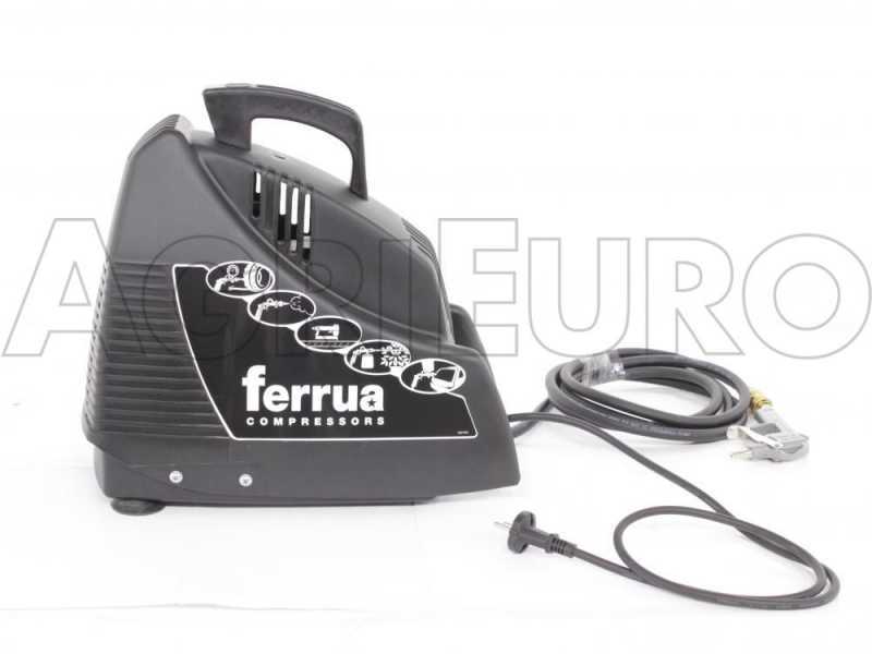 Ferrua Family - Compresor de aire compacto el&eacute;ctrico port&aacute;til - motor 1,5HP sin aceite