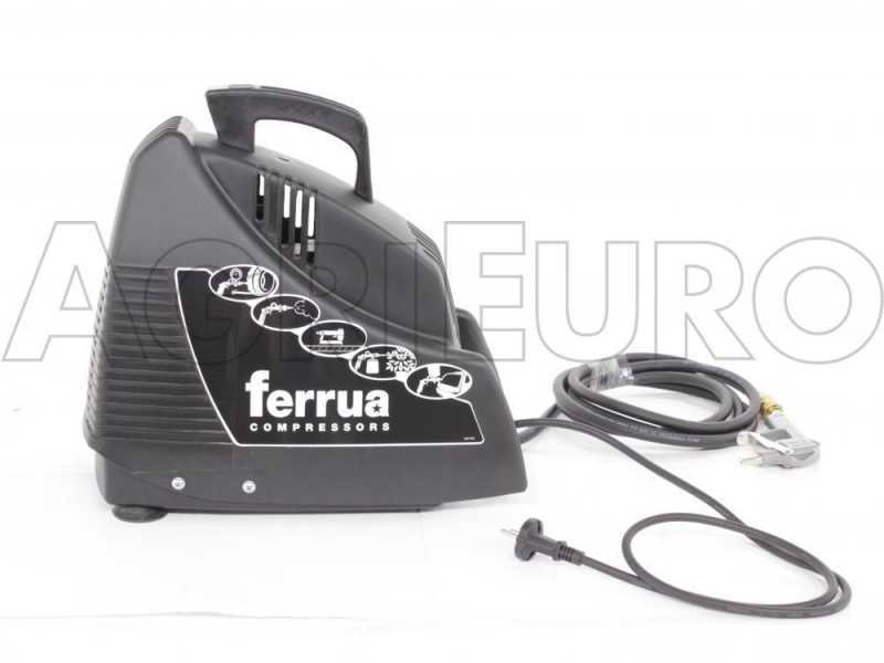 Ferrua Family - Compresor de aire el&eacute;ctrico port&aacute;til, sin aceite - Motor 1.5 HP
