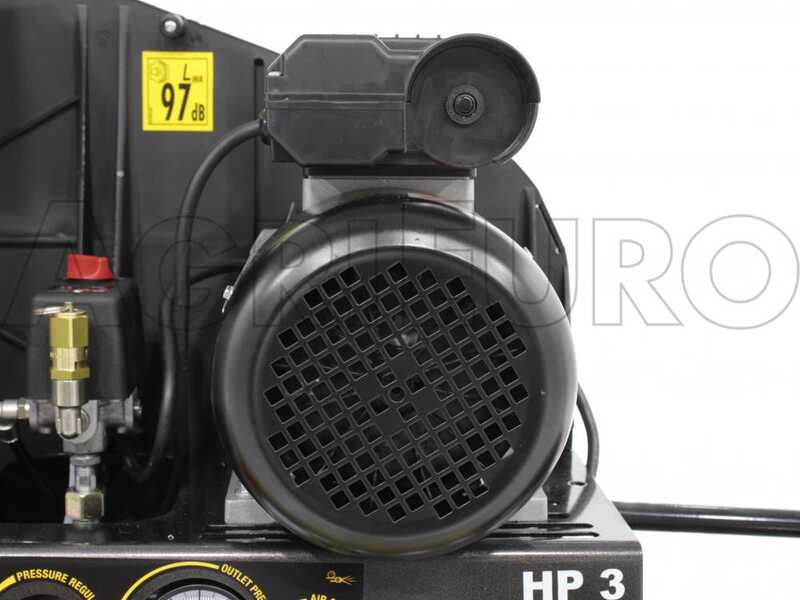 Nuair B 3800B/3M/270 TECH - Compresor de aire el&eacute;ctrico monof&aacute;sico de correa - Motor 3 HP - 270 L