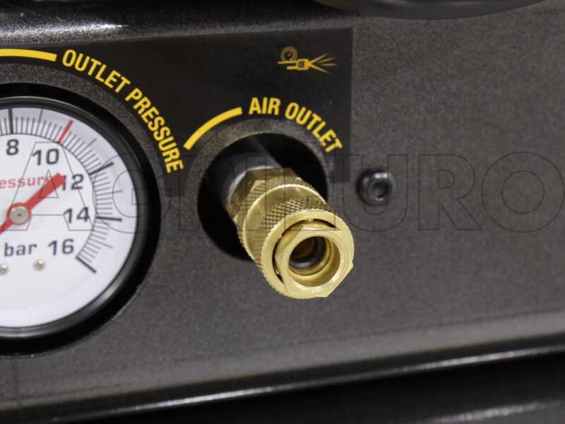 Nuair B 3800B/3M/270 TECH - Compresor de aire el&eacute;ctrico monof&aacute;sico de correa - Motor 3 HP - 270 L