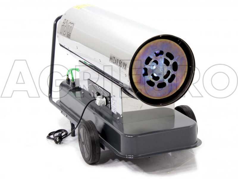 ITM MIZAR 50PX INOX - Generador de aire caliente di&eacute;sel directo - 50 kw