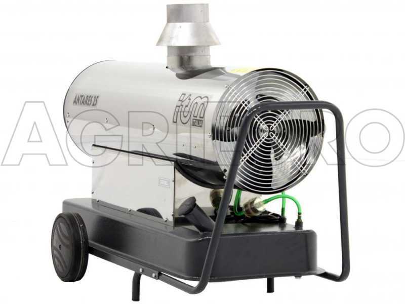 Generador de aire caliente di&eacute;sel ITM ANTARES 25 INOX indirecto con intercambiador