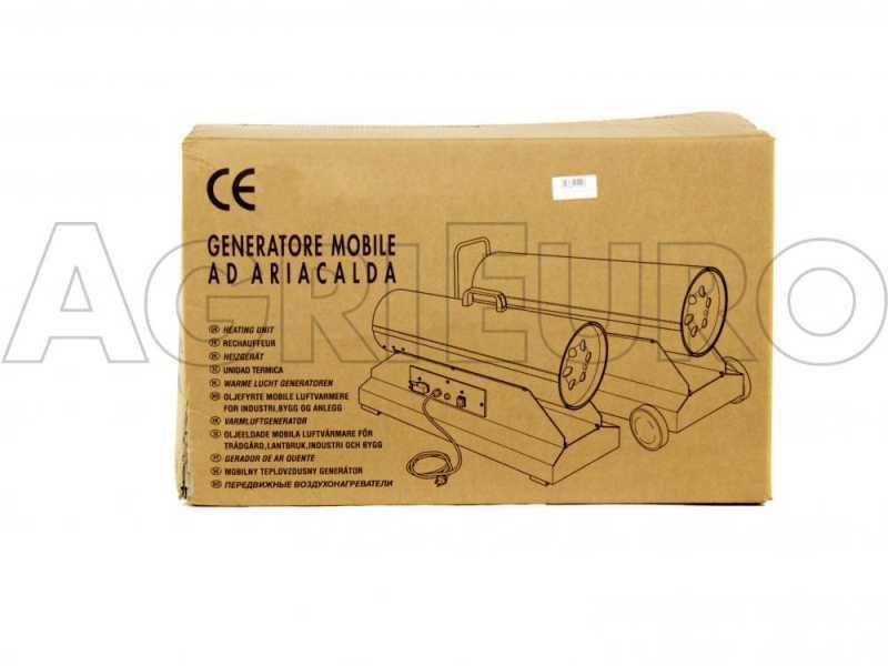 ITM ANTARES 25 INOX - Generador de aire caliente di&eacute;sel indirecto - 25 kw