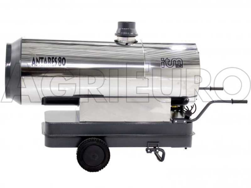 ITM ANTARES 80 INOX - Generador de aire caliente di&eacute;sel indirecto - 80,6 kw