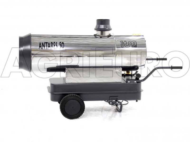 ITM ANTARES 50 INOX - Generador de aire caliente di&eacute;sel indirecto - 48,5 kw