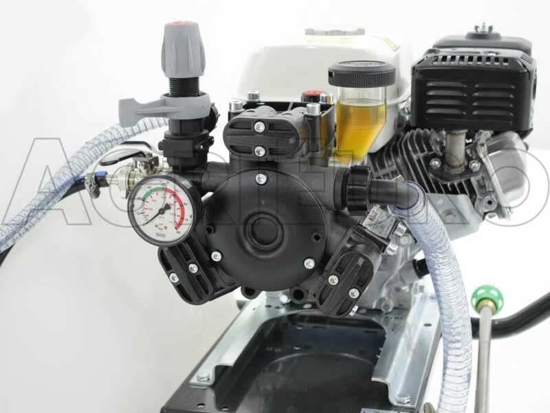 Comet APS 41 - Carretilla fumigadora - Carro dep&oacute;sito 120 l con gancho - Honda GP 160