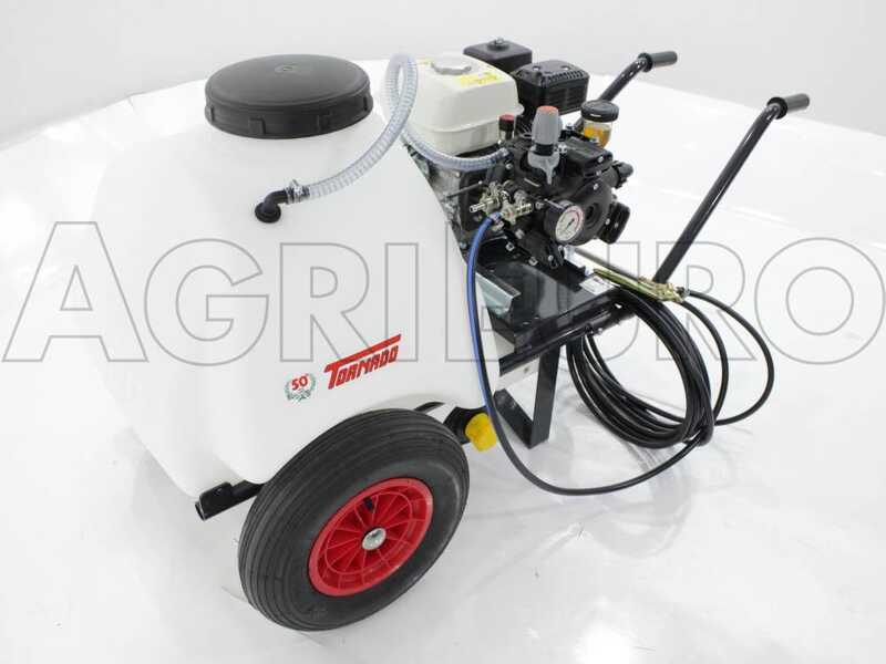 Comet APS 41 - Carretilla fumigadora - Carro dep&oacute;sito 120 l con gancho - Honda GP 160
