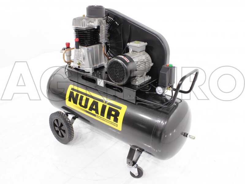 Nuair NB/5,5CT/270 - Compresor de aire el&eacute;ctrico trif&aacute;sico de correa - Motor 5.5 HP - 270 L