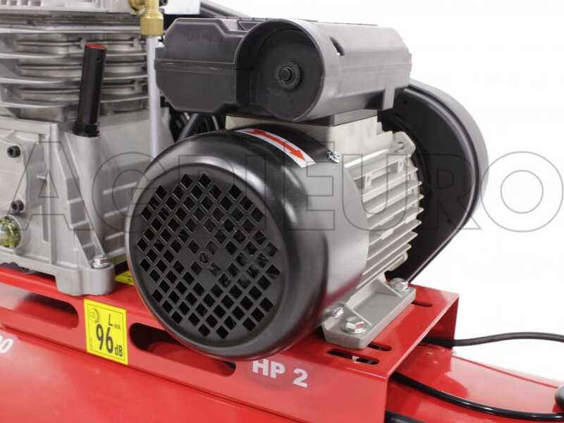 Ferrua FB28/100 CM2 - Compresor de aire el&eacute;ctrico monof&aacute;sico de correa - Motor 2 HP - 100 L