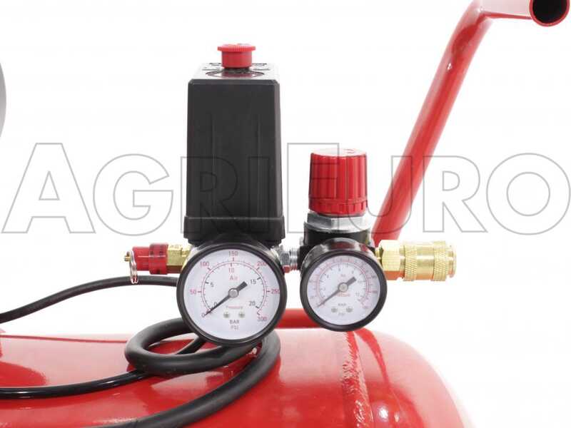 Ferrua FB28/100 CM2 - Compresor de aire el&eacute;ctrico monof&aacute;sico de correa - Motor 2 HP - 100 L