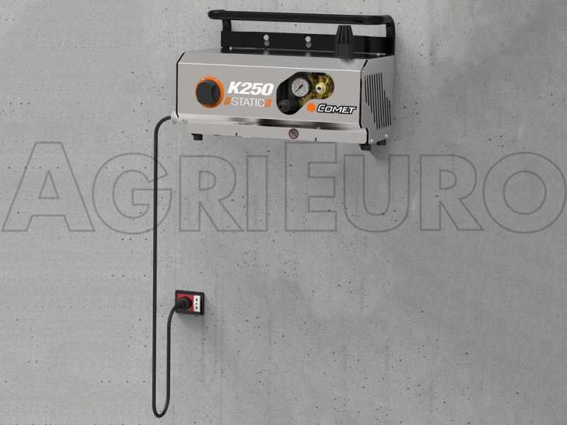 Hidrolimpiadora Comet K250 Static 10/150 M de agua fr&iacute;a, el&eacute;ctrica, se puede colgar a la pared