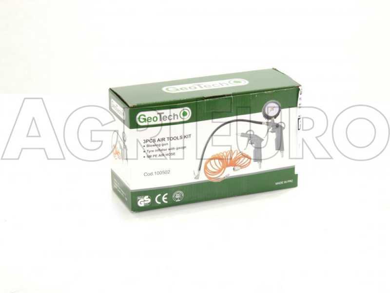 Nuair SIL 244/6 - Compresor de aire el&eacute;ctrico port&aacute;til monof&aacute;sico silencioso, sin aceite - Motor 1.5 HP - 6 L