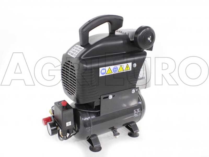 Nuair FC 2/6 - Compresor de aire el&eacute;ctrico port&aacute;til monof&aacute;sico - Motor 2 HP - 6 L