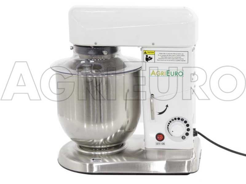 Amasadoras planetarias FP107 con cuba INOX 7.5 l - Multifunci&oacute;n con regulador