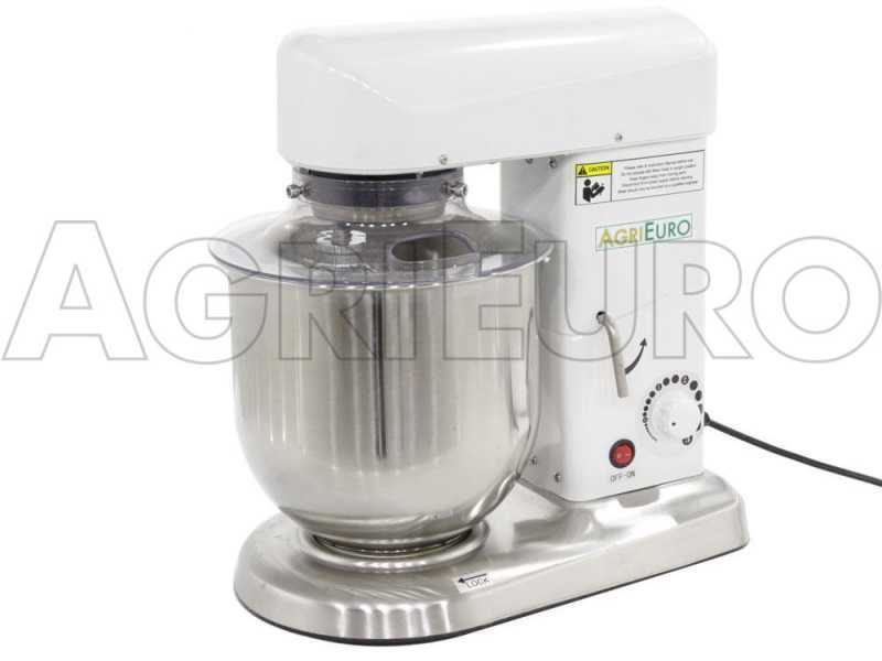 Amasadoras planetarias FP107 con cuba INOX 7.5 l - Multifunci&oacute;n con regulador