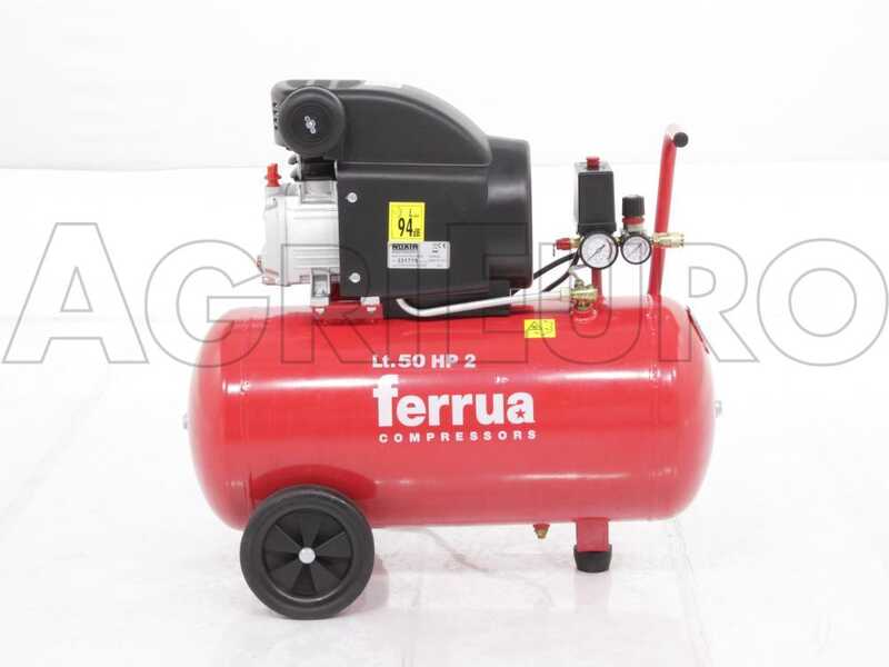 Ferrua RC 2 50 CM2 - Compresor de aire el&eacute;ctrico monof&aacute;sico - Motor 2 HP - 50 L
