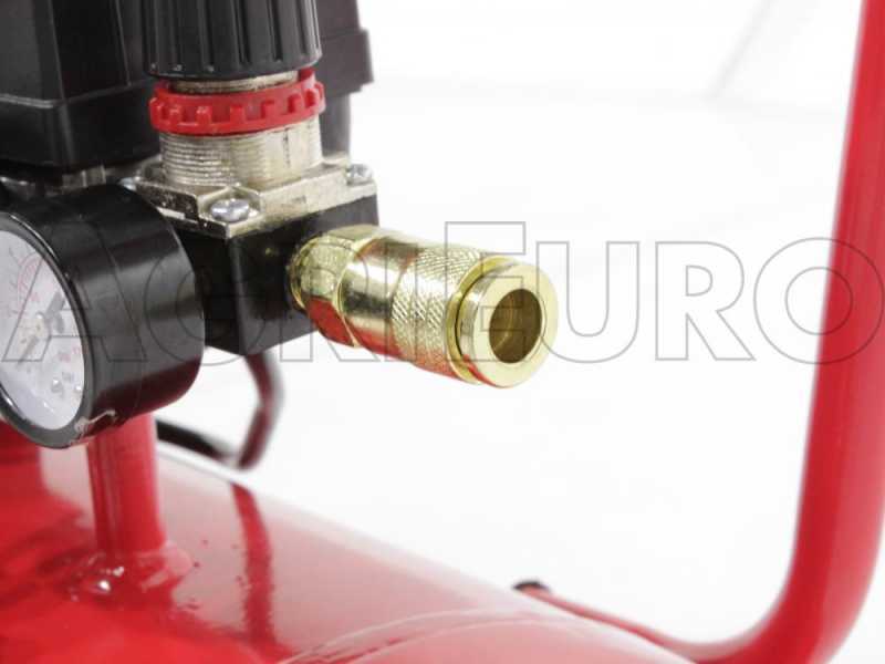 Ferrua RC 2 50 CM2 - Compresor el&eacute;ctrico con ruedas - motor 2 HP - 50 l aire comprimido