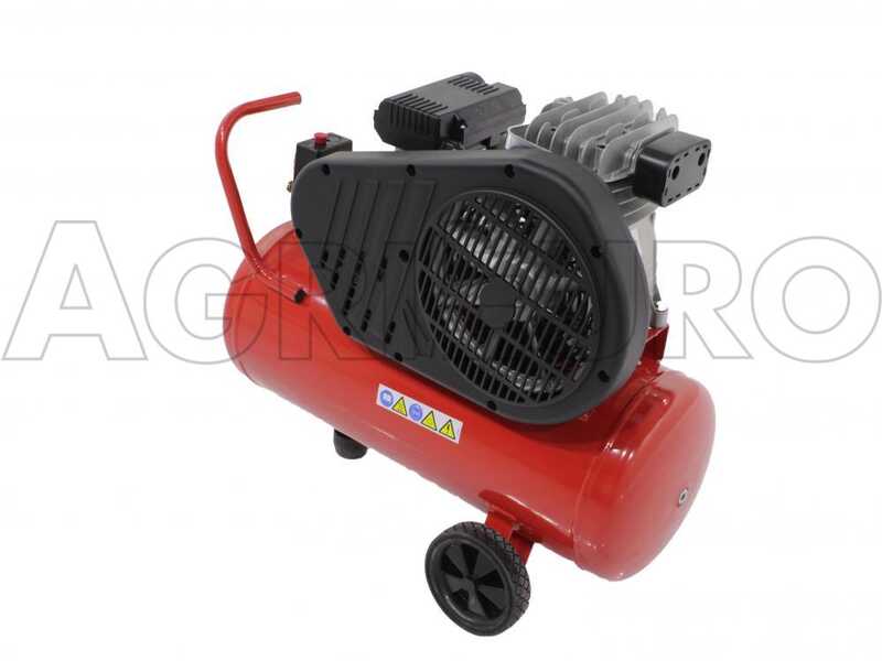 Ferrua FB28/50 CM2 - Compresor de aire electrico monof&aacute;sico de correa - Motor 2 HP - 50 L