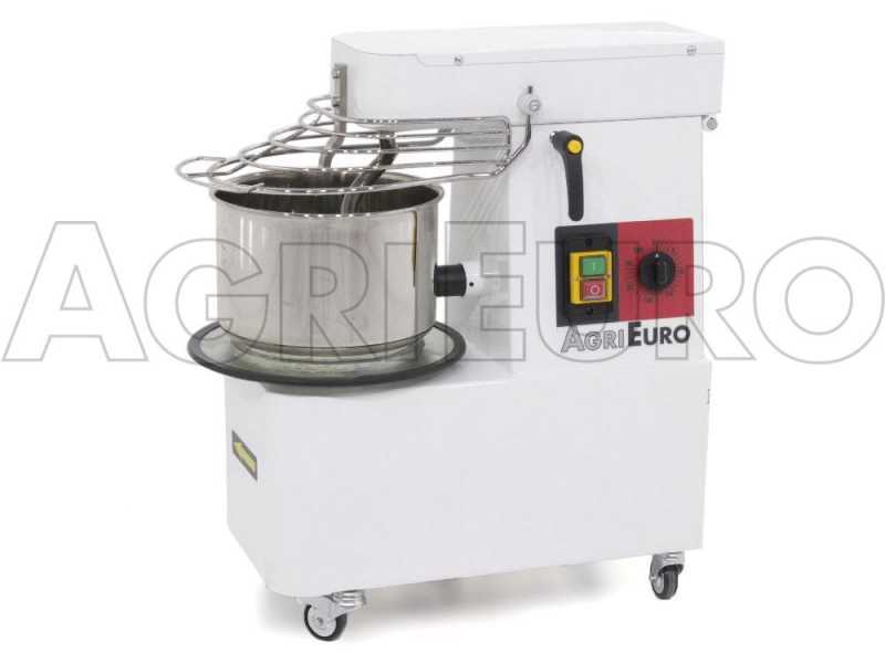 Amasadora de espiral Mixer 500 S Deluxe de cabeza abatible- Capacidad masa 5 Kg - 7 litros
