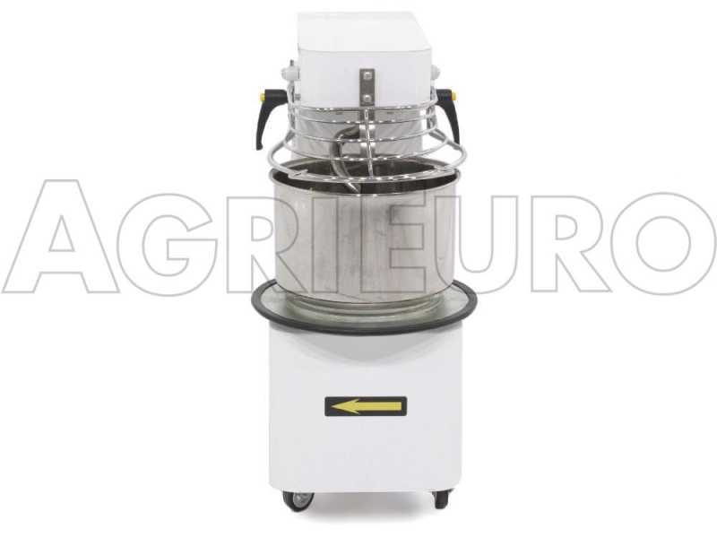Amasadora de espiral Mixer 500 S Deluxe de cabeza abatible- Capacidad masa 5 Kg - 7 litros
