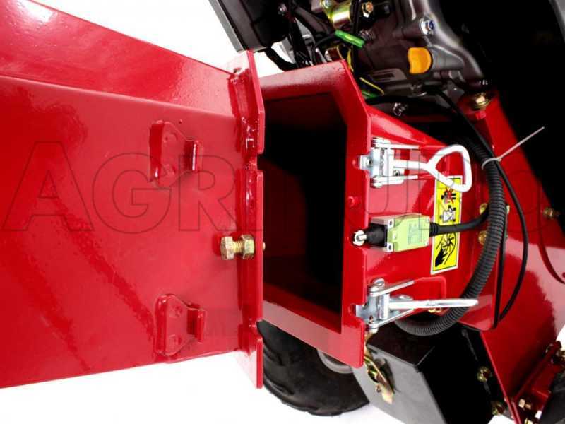 GeoTech-Pro PCS 155 BSE - Biotrituradora de gasolina profesional - Motor B&amp;S - Arranque el&eacute;ctrico