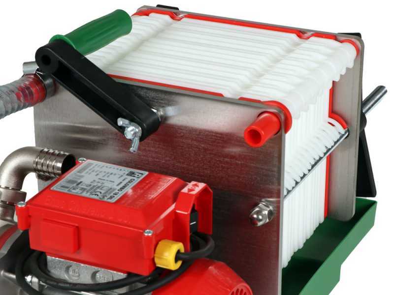 Rover Colombo 18 Oil Inox - Filtro para aceite de cartones y placas - Bomba para aceite en Novax