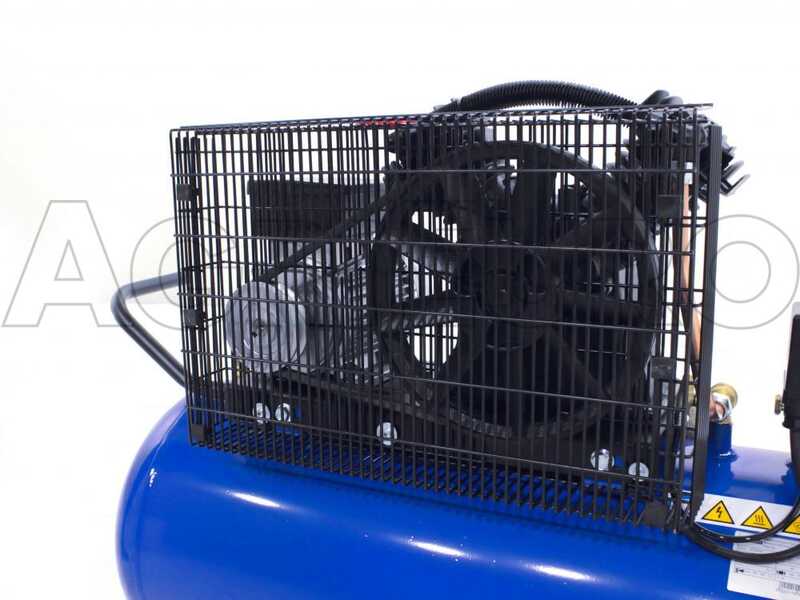 Michelin VCX 100-3 - Compresor de aire el&eacute;ctrico monof&aacute;sico de correa - Motor 3 HP - 100 L