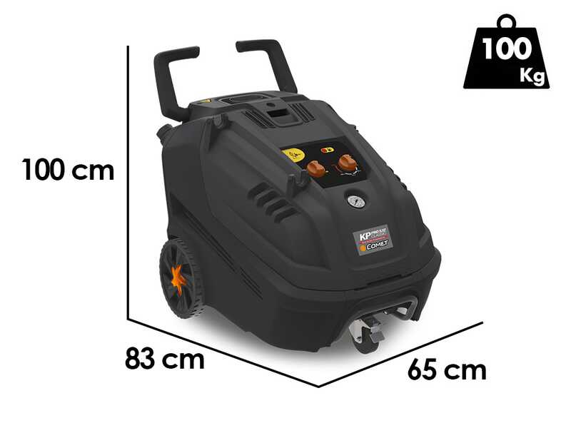 Hidrolimpiadora de agua caliente trif&aacute;sica KP PRO CLASSIC 5.12 12/200 T - bomba en lat&oacute;n