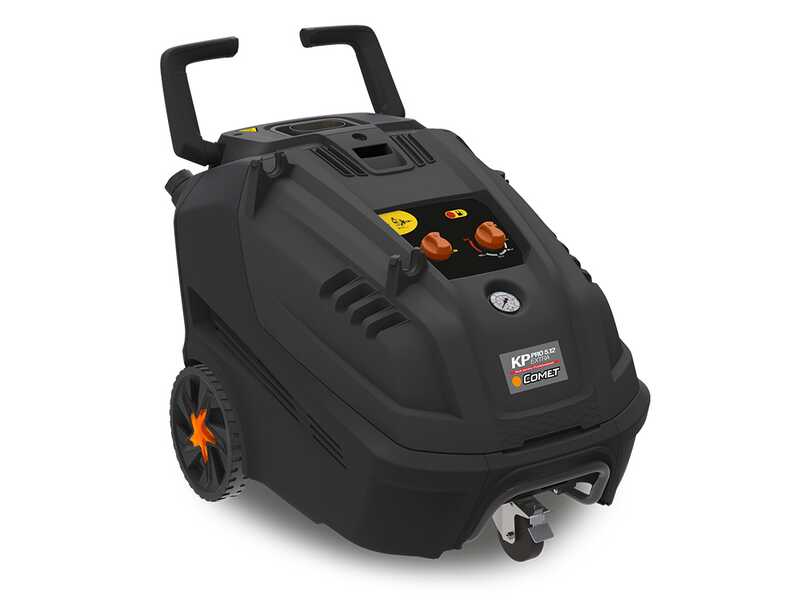 Hidrolimpiadora de agua caliente trif&aacute;sica Comet KP PRO EXTRA 5.12 12/200 T - bomba en lat&oacute;n