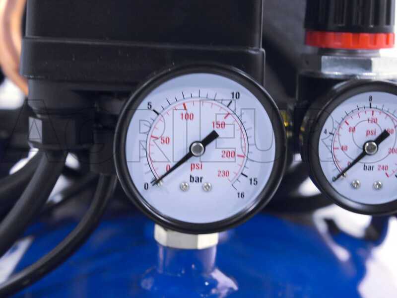 Michelin MB 100 B - Compresor de aire el&eacute;ctrico monof&aacute;sico de correa - Motor 2 HP - 100 L