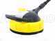 Cepillo fregador de suelo para grandes superficies con dep&oacute;sito detergente