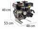Comet APS41 - Motobomba de alta presi&oacute;n - Motor de gasolina Loncin G200F