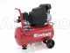 Einhell TC-AC 190/24/8 - Compresor de aire el&eacute;ctrico con ruedas - Motor 2 HP - 24 l