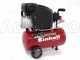 Einhell TE-AC 230/24 - Compresor de aire el&eacute;ctrico con ruedas - motor 2 HP - 24 l